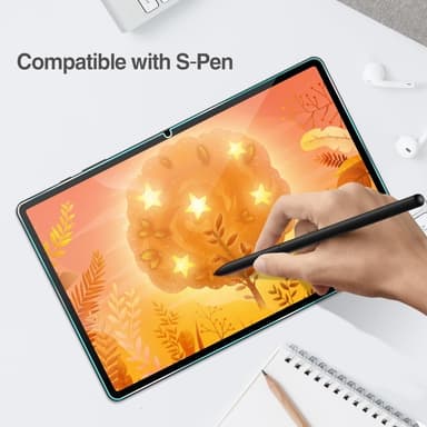 Samsung Galaxy Tab S9 FE+ Härdat glas 0,3mm 9H