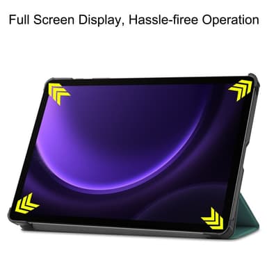 Slim Fit Cover Fodral Till Samsung Galaxy Tab S9 FE - Grön
