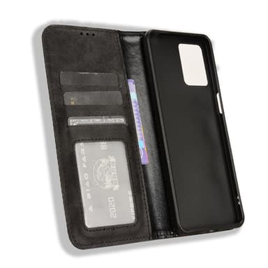 Motorola Moto G14 Plånboksfodral Exklusivt Svart