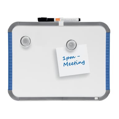 Whiteboard Slimline Nobo Lackerad 28x22 cm