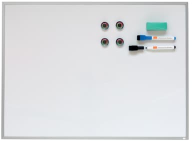 Nobo liten magnetisk Whiteboard aluminium ram. Storlek 58,5x43cm