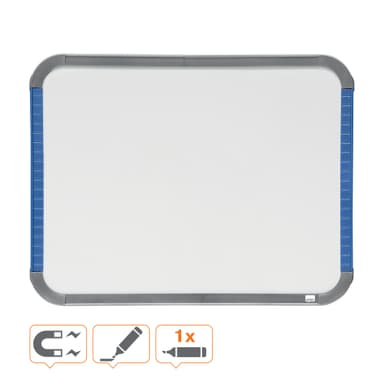 Whiteboard Slimline Nobo Lackerad 28x22 cm
