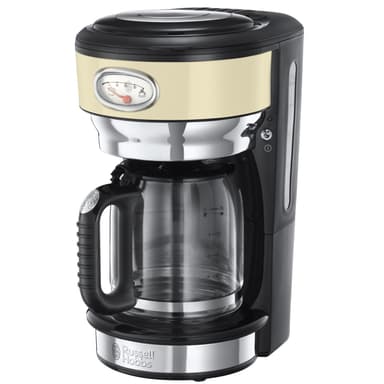 Russell Hobbs Retro kaffebryggare (krämvit)