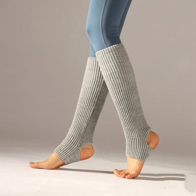 INF Sticka Vinter Yoga Strumpor Träningsstrumpor Tålös Träning Dans Be