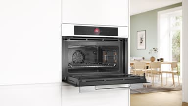 Bosch Serie 8 Kompaktugn med mikro CMG7241W1 (Vit)