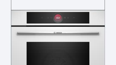 Bosch serie 8 Inbyggnadsugn HBG7721W1S (Vit)