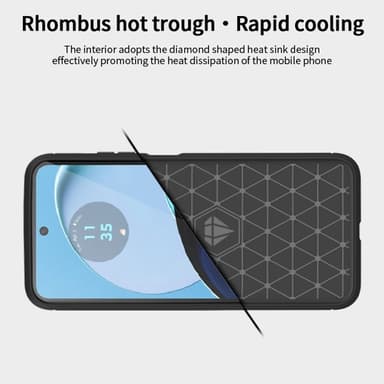 MOFI Motorola Moto G14 Karbon fiber Skal - Svart