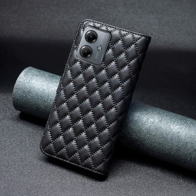 BINFEN Plånboksfodral Motorola Moto G14 4G  - Svart