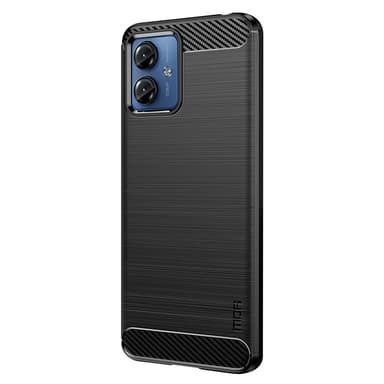 MOFI Motorola Moto G14 Karbon fiber Skal - Svart