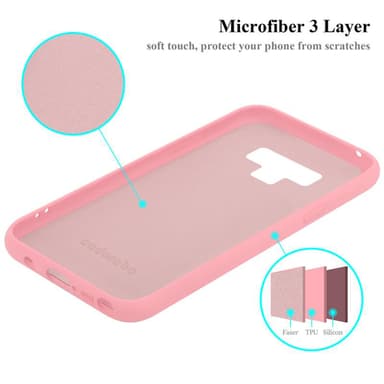 Samsung Galaxy NOTE 9 Skal Fodral Case (Rosa)