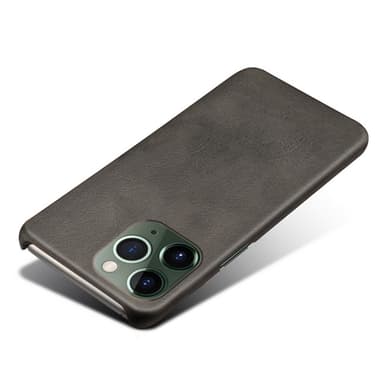 SKALO iPhone 15 Pro PU-Läder Skal - Svart