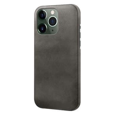 SKALO iPhone 15 Pro PU-Läder Skal - Svart