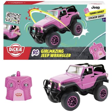 Dickie Toys 251105000 Girlmazing Jeep Wrangler 1:16 RC