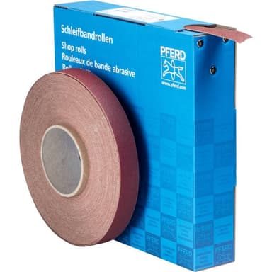 PFERD SBR 25 A 120 45016012 Slippappersrulle Kornighet