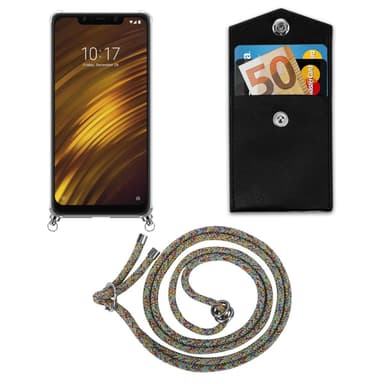 Xiaomi Pocophone F1 Skal Fodral Kedja (Gul)
