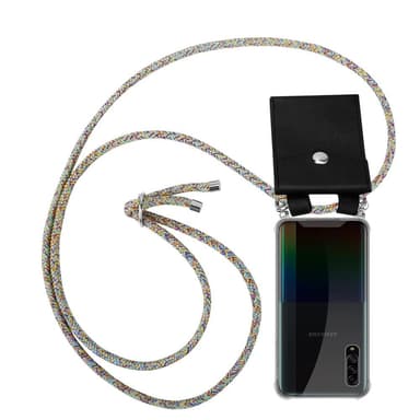Samsung Galaxy A90 5G Skal Fodral Kedja (Gul)