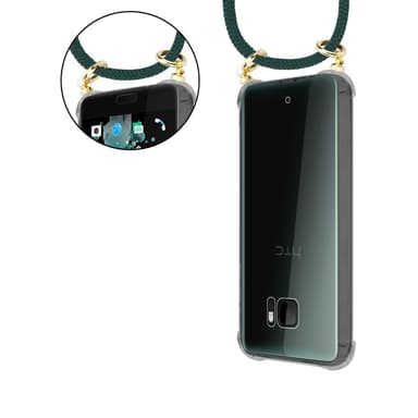 HTC U ULTRA Skal Fodral Kedja (Grön)