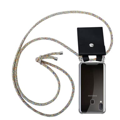 Samsung Galaxy A10e / A20e Skal Fodral Kedja (Gul)
