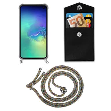 Samsung Galaxy S10e Skal Fodral Kedja (Gul)