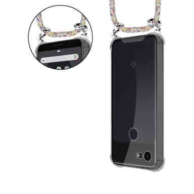 Google PIXEL 3A XL Skal Fodral Kedja (Gul)