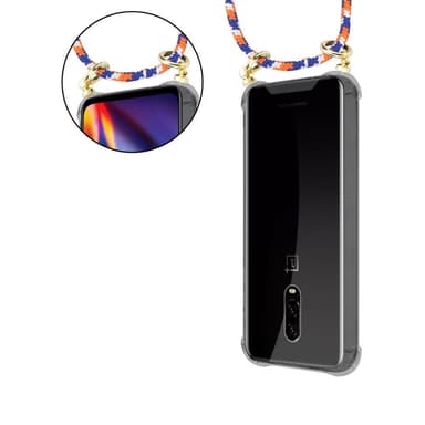 OnePlus 6T Skal Fodral Kedja (Blå)