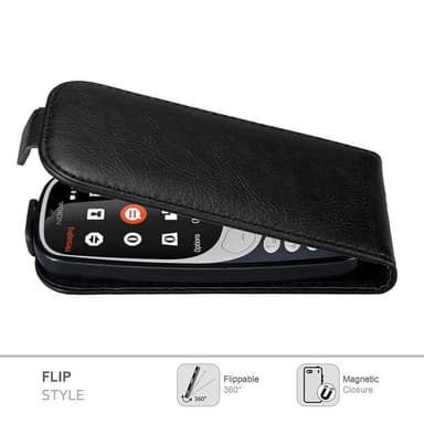 Nokia 3310 2G Flipfodral Skal (Svart)