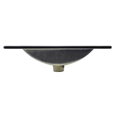 ECD Germany Tvättställ 610 x 465 x 175 mm keramik vit