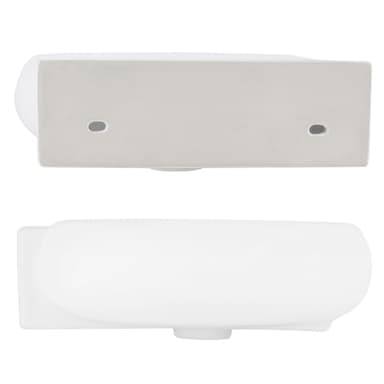 Tvättställ i keramik med avrinningssats 430 x 280 mm