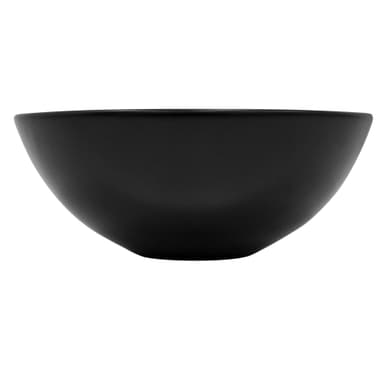 ML-Design keramiskt tvättställ i vitt blankt, Ø 28x11,6 cm, runt