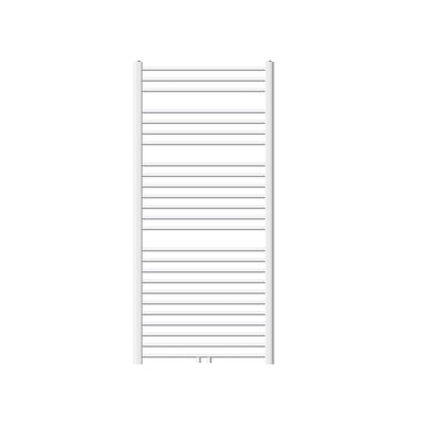 Badrumsradiator - 750 x 1500 mm - vit, rak med central anslutning ...