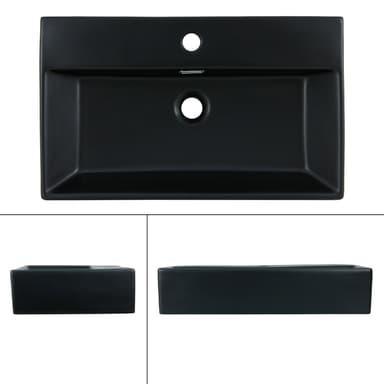 ML Design handfat för badrum 600x365 mm fyrkantigt