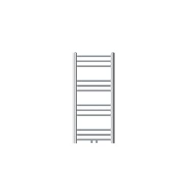 ECD Germany badrumsradiator - 400 x 800 mm - krom. central anslutning