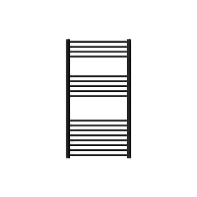Badrumsradiator Sahara 750x1200 mm svart matt LuxeBath