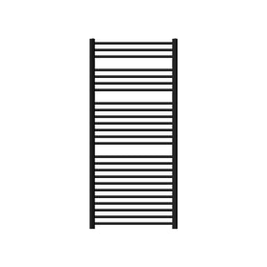 Badrumsradiator Sahara 750x1500 mm svart matt LuxeBath