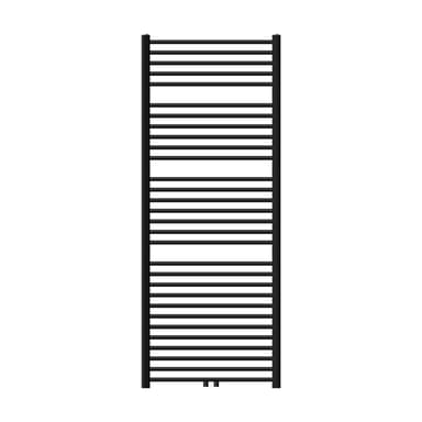 Badrumsradiator Sahara 750x1800 mm svart matt LuxeBath