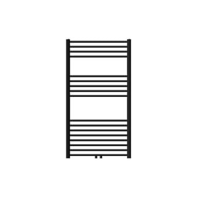 Badrumsradiator Sahara 750x1200 mm svart matt LuxeBath