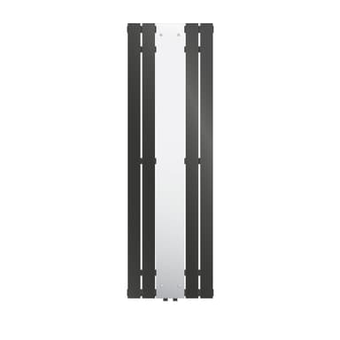 ML-Design Badrumsvärmare 1600x450 mm, antracit med spegel