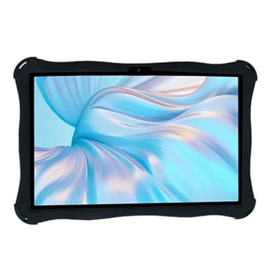 SKALO Samsung Tab A9+ Stöttåligt Armor Popit Silikon Skal - Svart