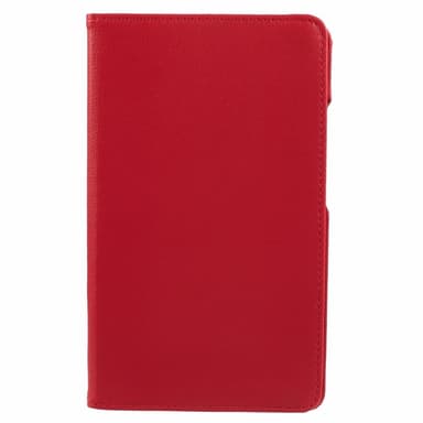 SKALO Samsung Tab A9 360 Litchi Fodral - Röd