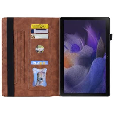 SKALO Samsung Tab A9+ PU-Läder Fodral - Brun