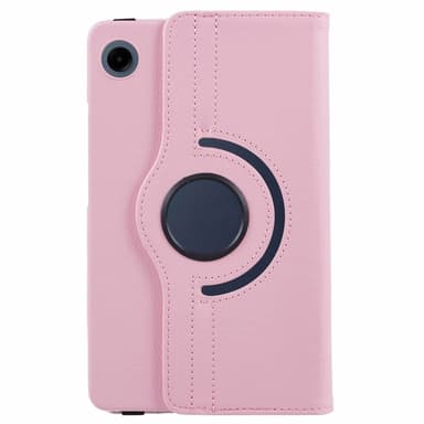SKALO Samsung Tab A9 360 Litchi Fodral - Rosa