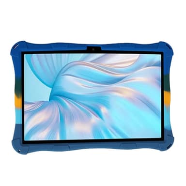SKALO Samsung Tab A9+ Stöttåligt Armor Popit Silikon Skal - Blå