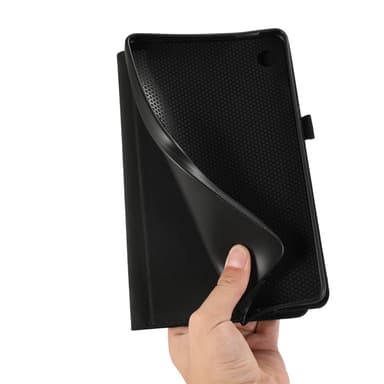 SKALO Samsung Tab A9 Tyg Fodral - Svart
