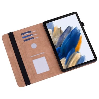 SKALO Samsung Tab A9+ PU-Läder Fodral - Brun