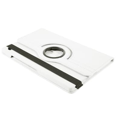 SKALO Samsung Tab A9+ 360 Litchi Fodral - Vit
