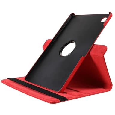 SKALO Samsung Tab A9+ 360 Litchi Fodral - Röd
