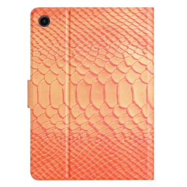 SKALO Samsung Tab A9 Krokodil PU-Läder Fodral - Orange