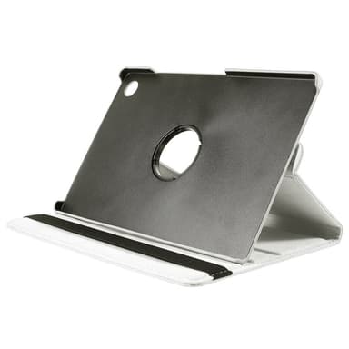 SKALO Samsung Tab A9+ 360 Litchi Fodral - Vit