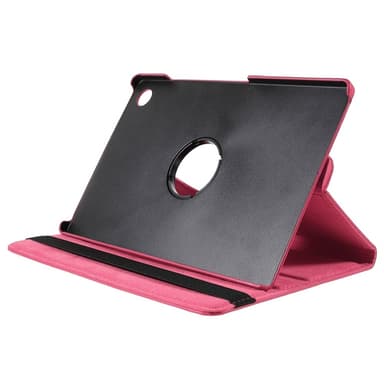 SKALO Samsung Tab A9+ 360 Litchi Fodral - Cerise