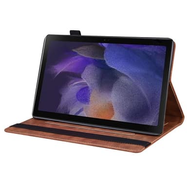 SKALO Samsung Tab A9 PU-Läder Plånboksfodral - Svart